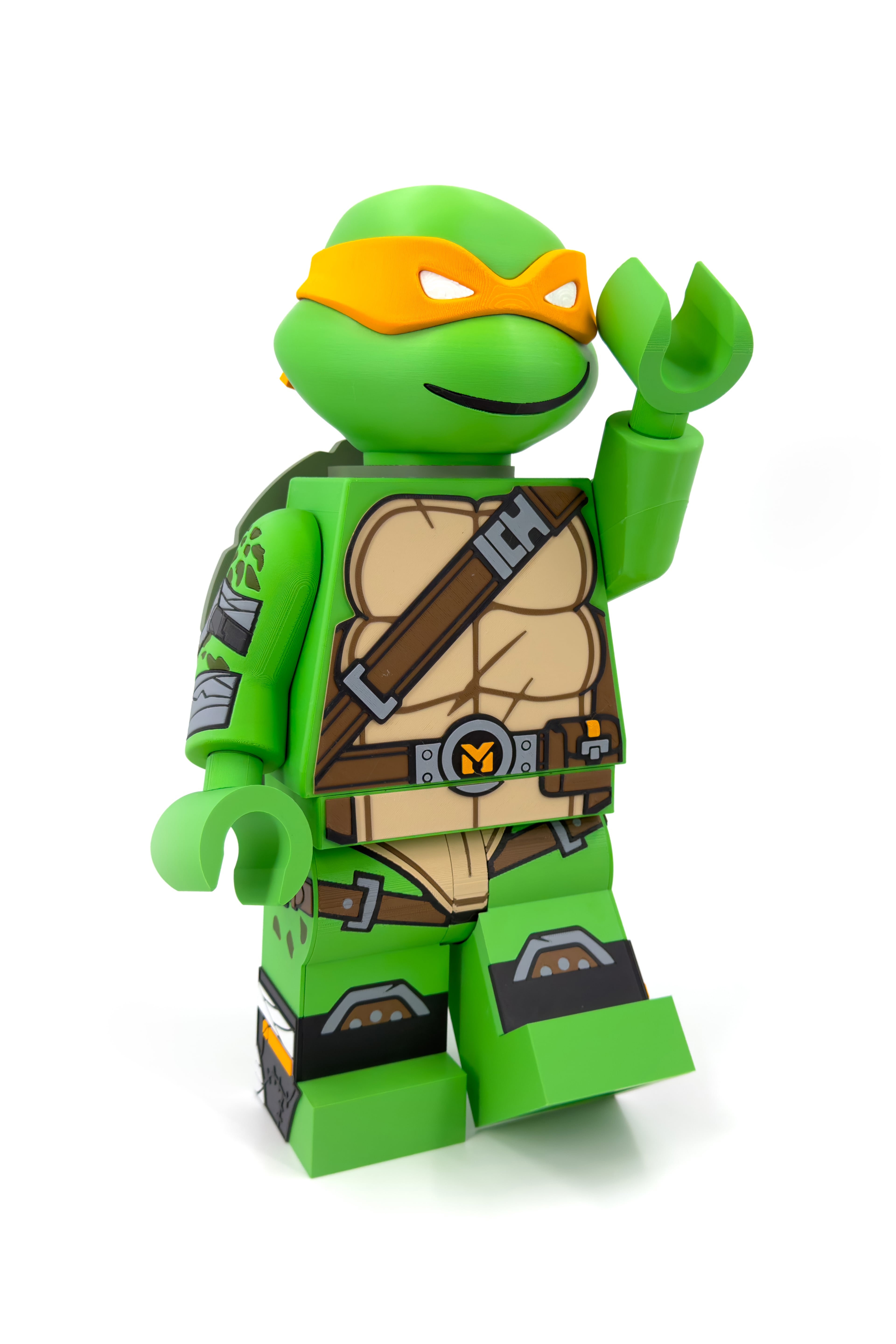 TMNT Michelangelo Modular Figure 3d model