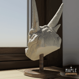 Mega Charizard X Skull - Halloween - Decoration 3d model