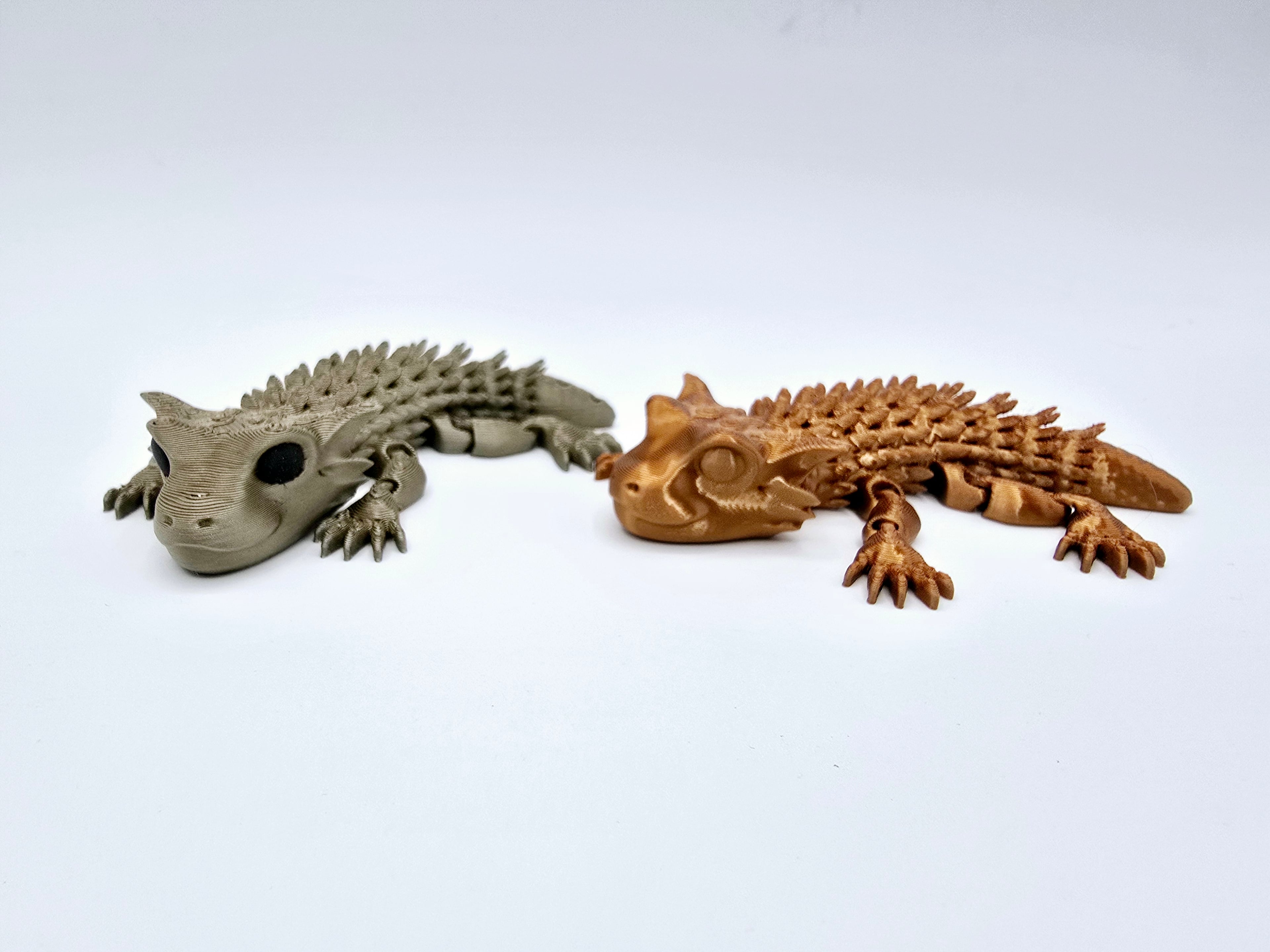 Pocket Pet Bearded Dragon Keychain 3d model