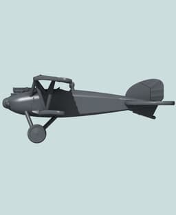1:144 Albatros D.III(Oef) Series 53 3d model