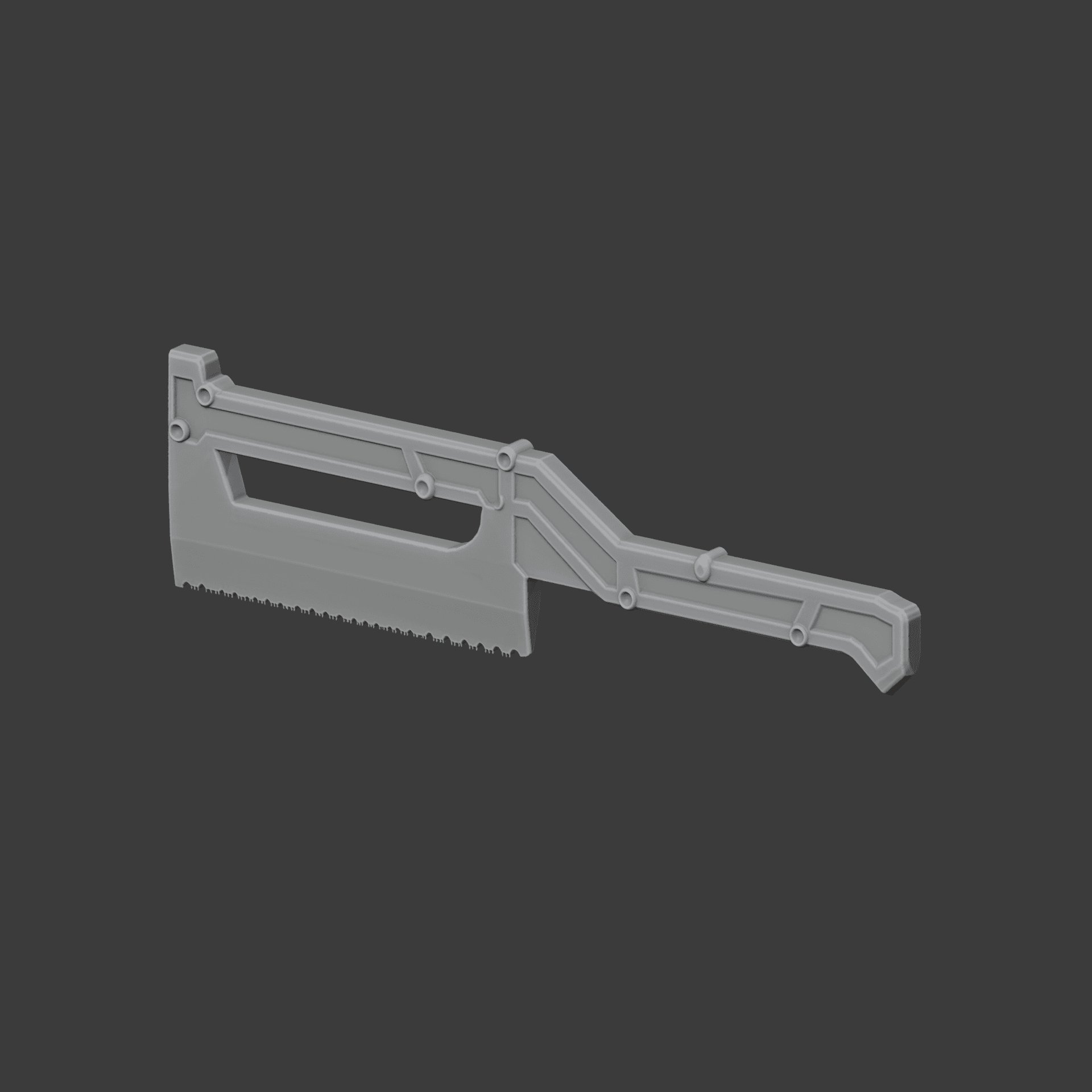 claw x-mod2 cyberpunk 2077 3d model