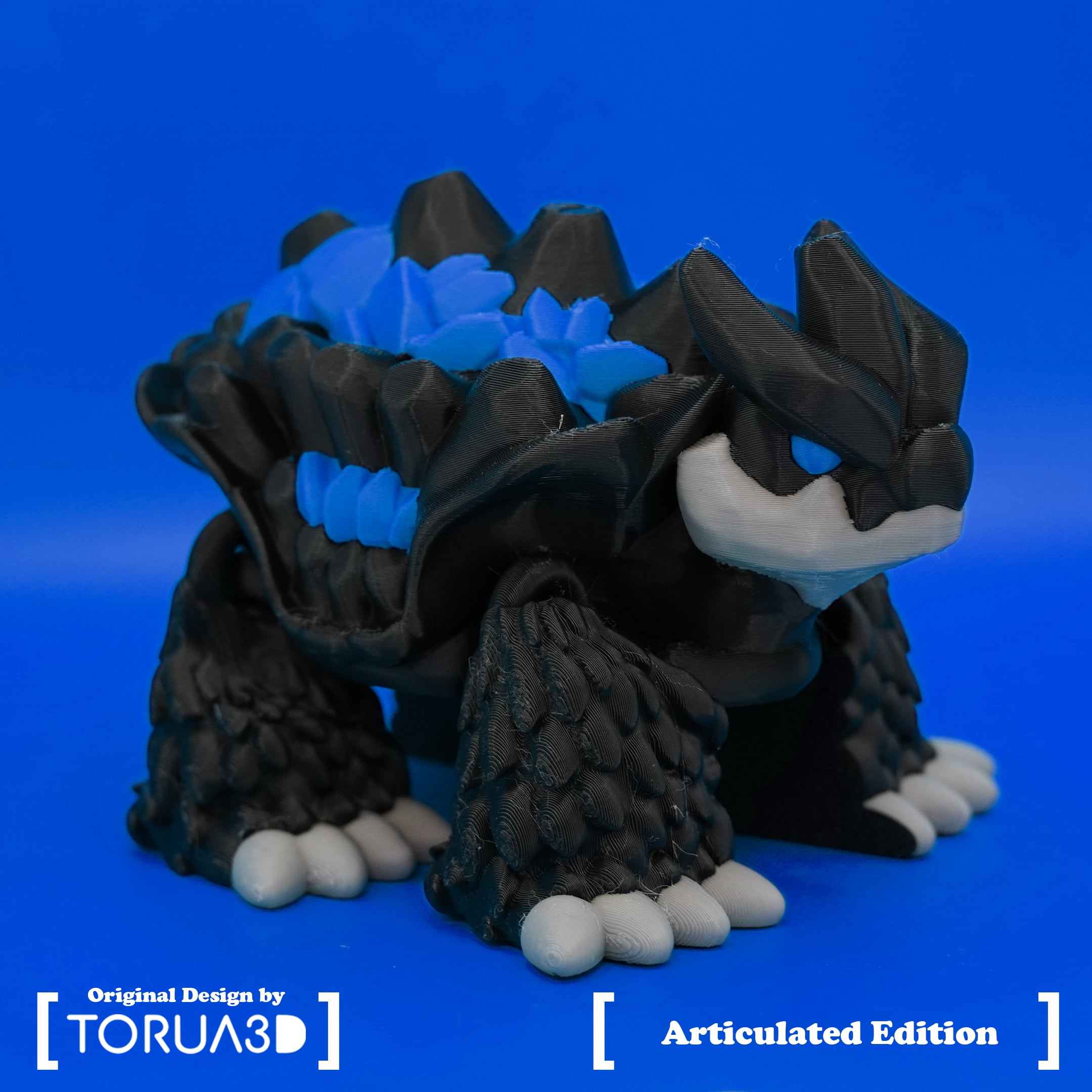 Articulated Magma Turtle 3d model