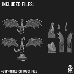 Green Dragons 3d model