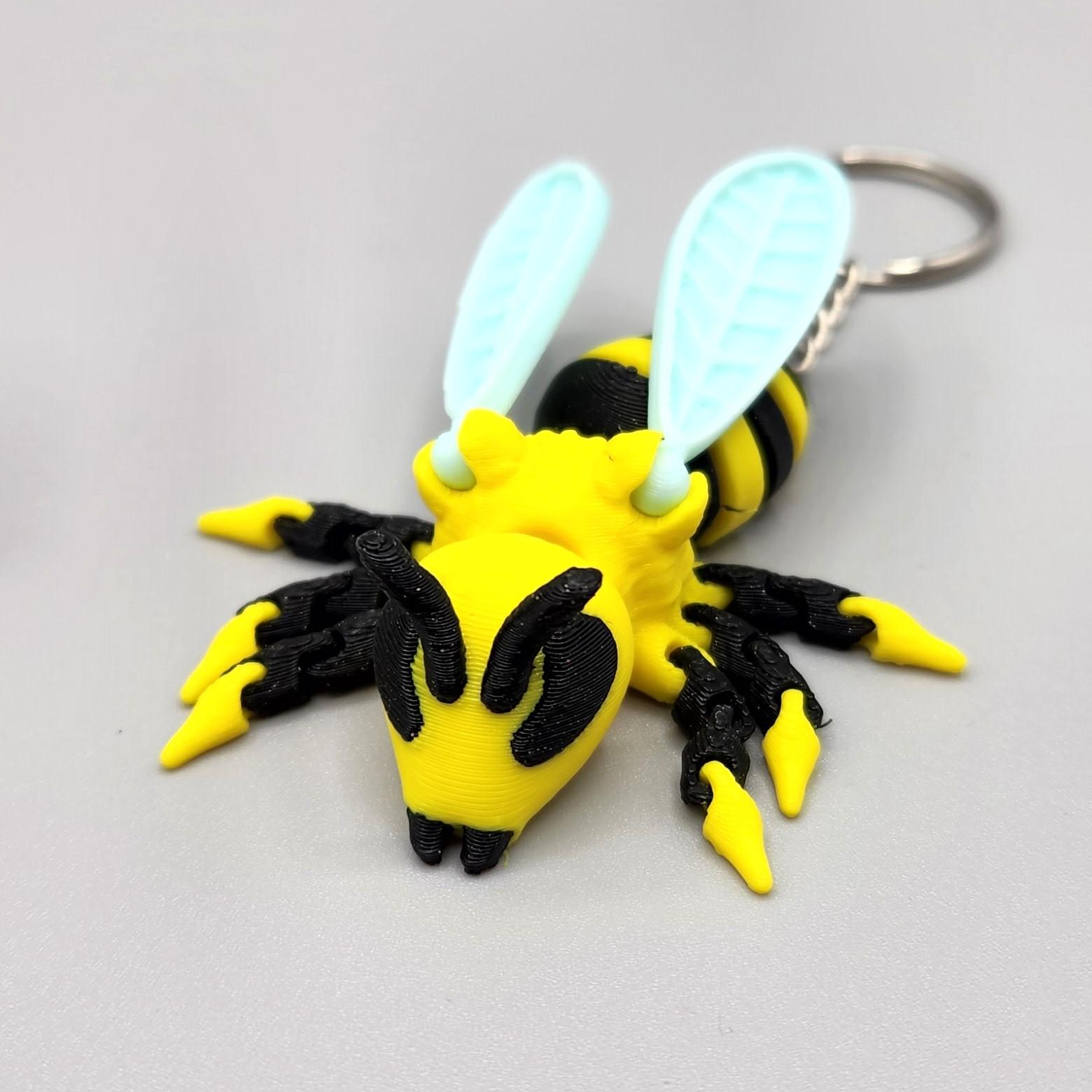 CUTE LUCKY FLEXY FREE BEE & KEYCHAIN VARIANT 3d model