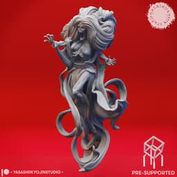 Banshee - Tabletop Miniature (Pre-Supported) 3d model