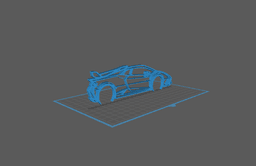 Lamborghini - Huracan STO Wall Art 3d model
