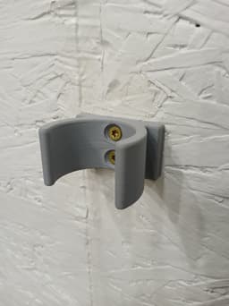1.25 Vacuum Wand Holder v1.step 3d model