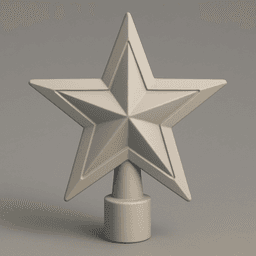 Christmas_Star_150MM 3d model