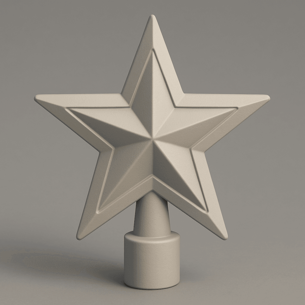 Christmas_Star_150MM 3d model