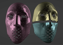 MASK OF CONFIDENCE life size cosplay - Elden Ring Fan Art 3d model