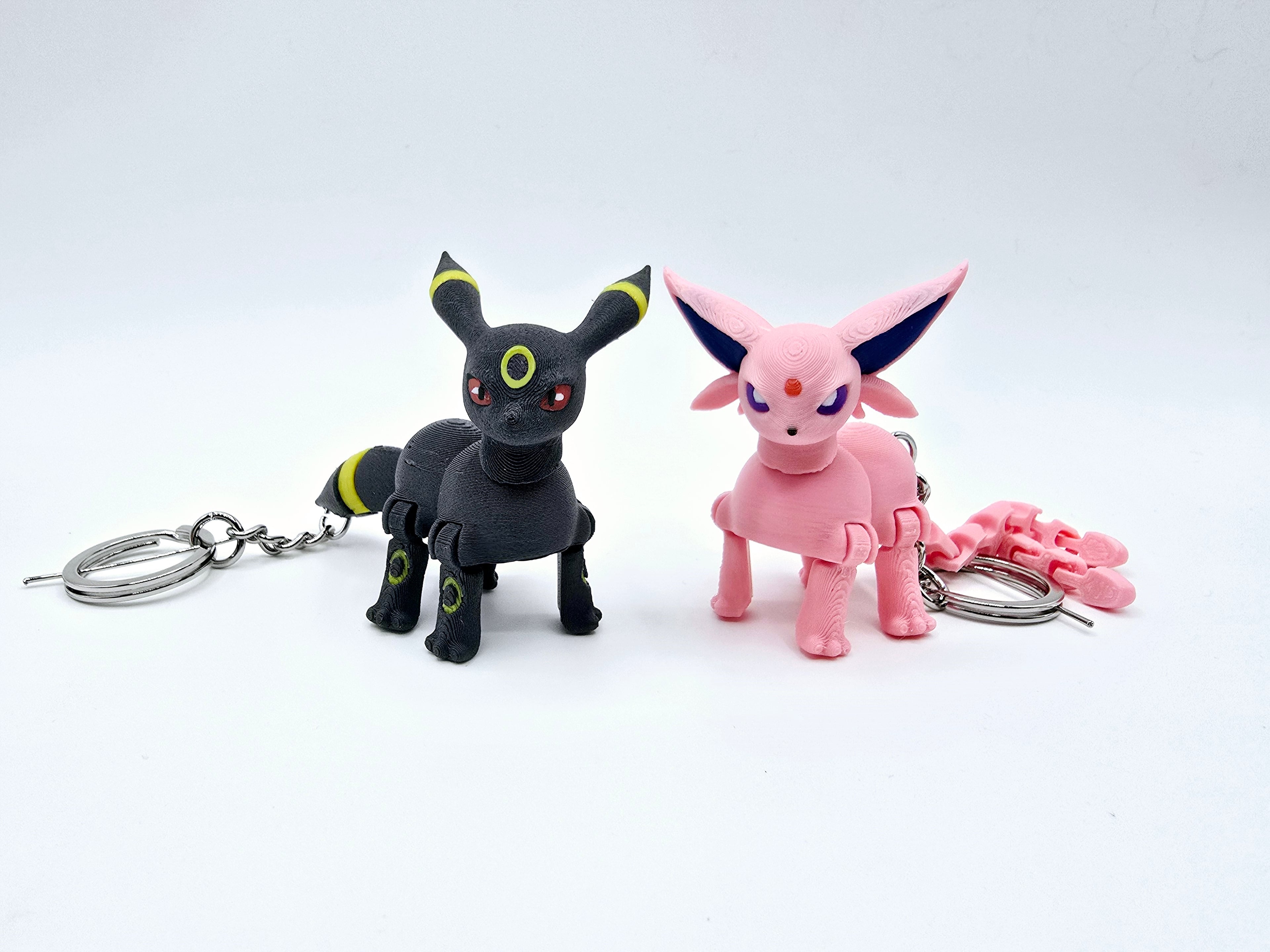 Flexi Espeon Pocket Pet Keychain 3d model