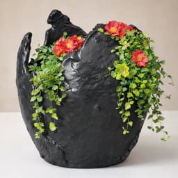 UNIQUE SCULPTURAL ORGANIC PLANTER 3d model