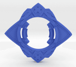 BEYBLADE NUNCHUX | COMPLETE | ANIME SERIES 3d model