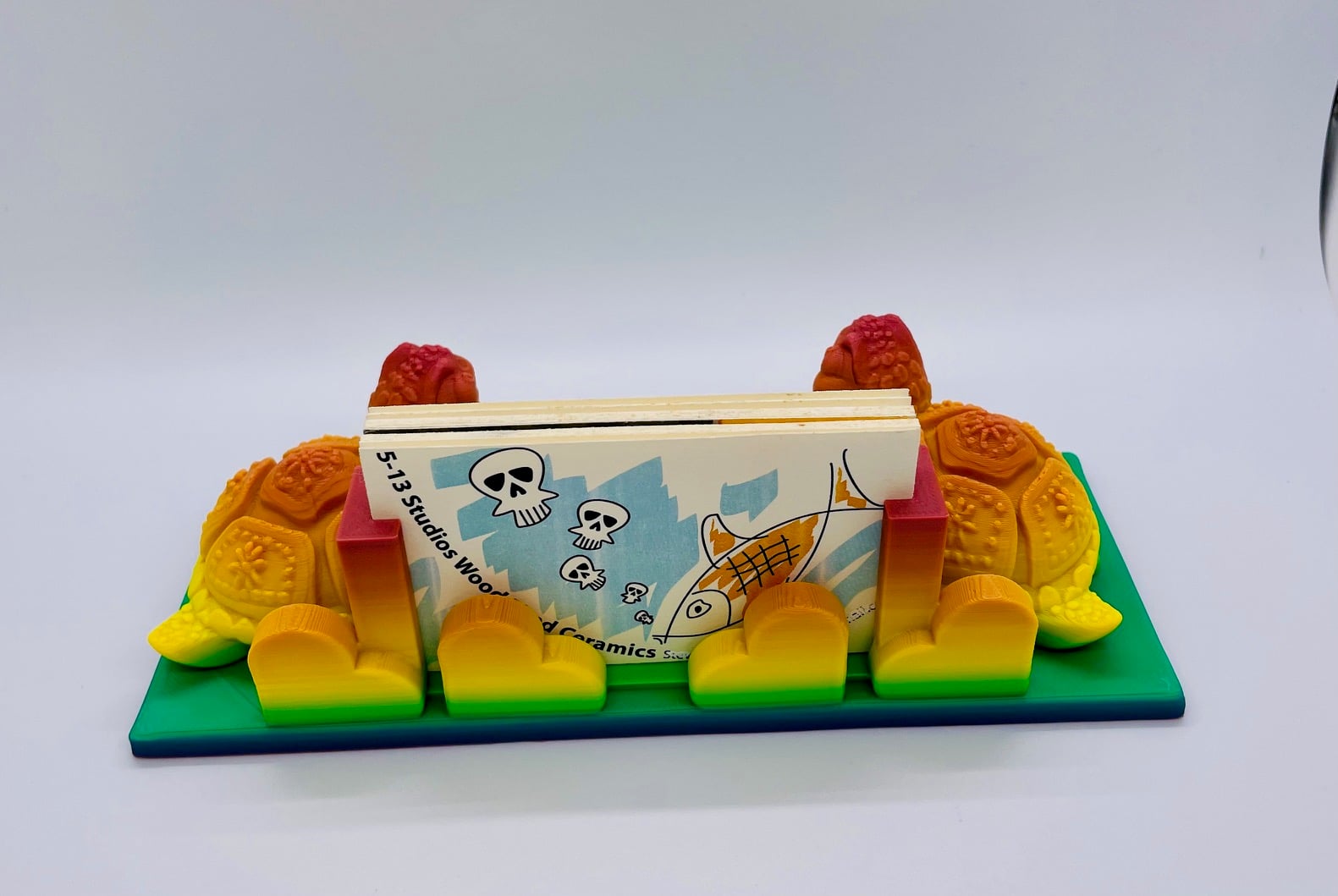 Turtle Business Card Holder 3d model