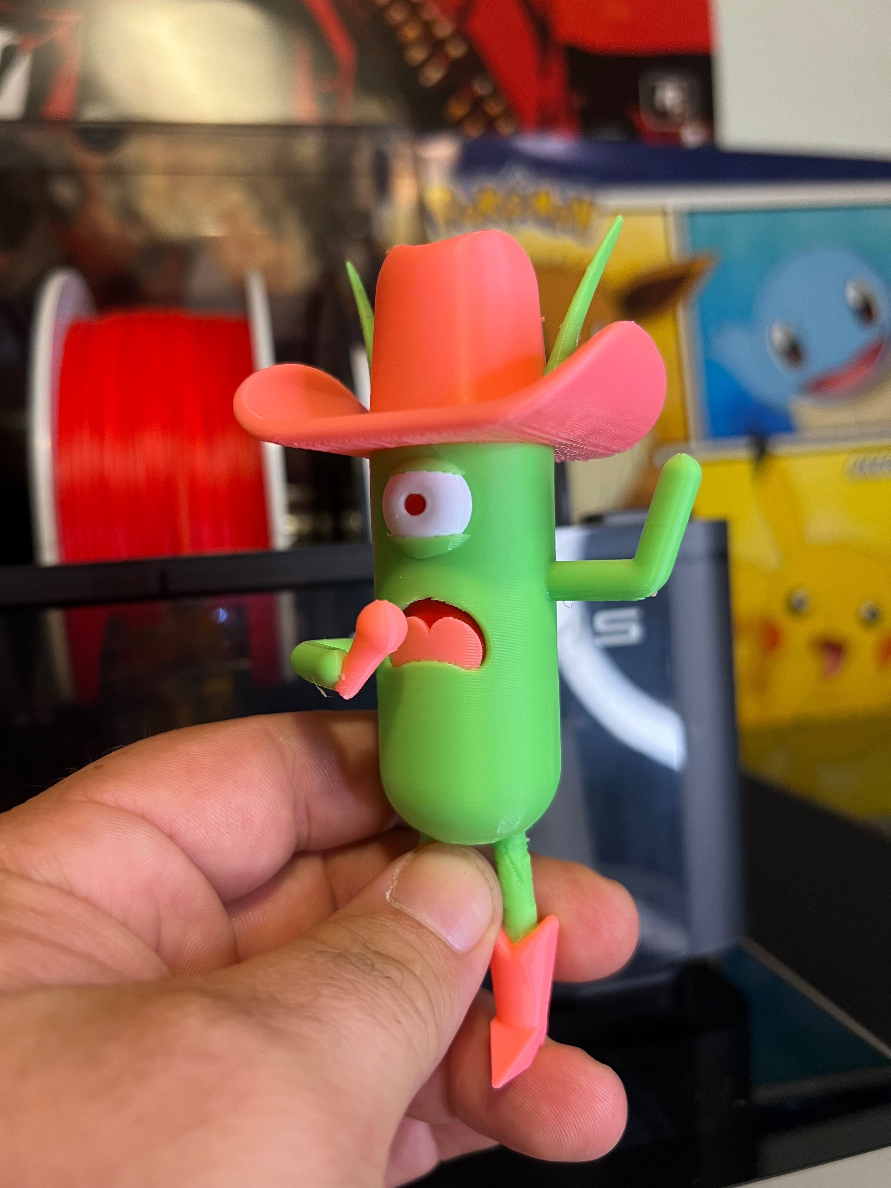 Pink pony club plankton! 3d model