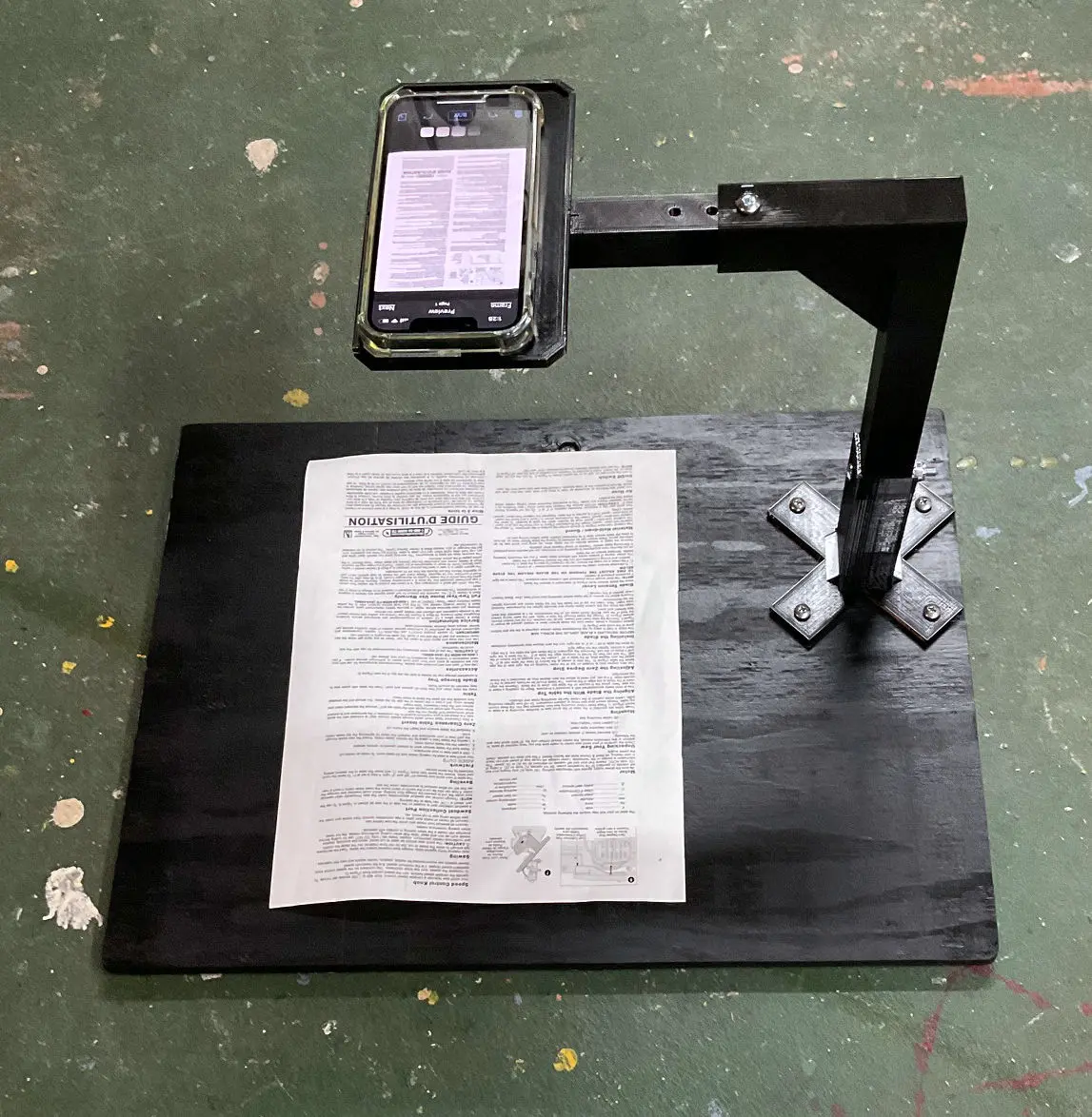 iPhone Copy Stand 3d model