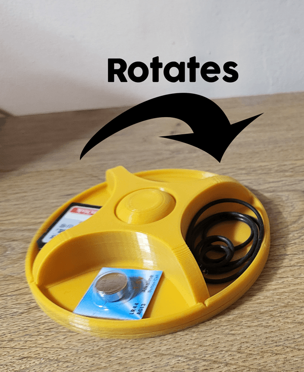 Rotating Tool Bit Trays (video on model page) 3d model