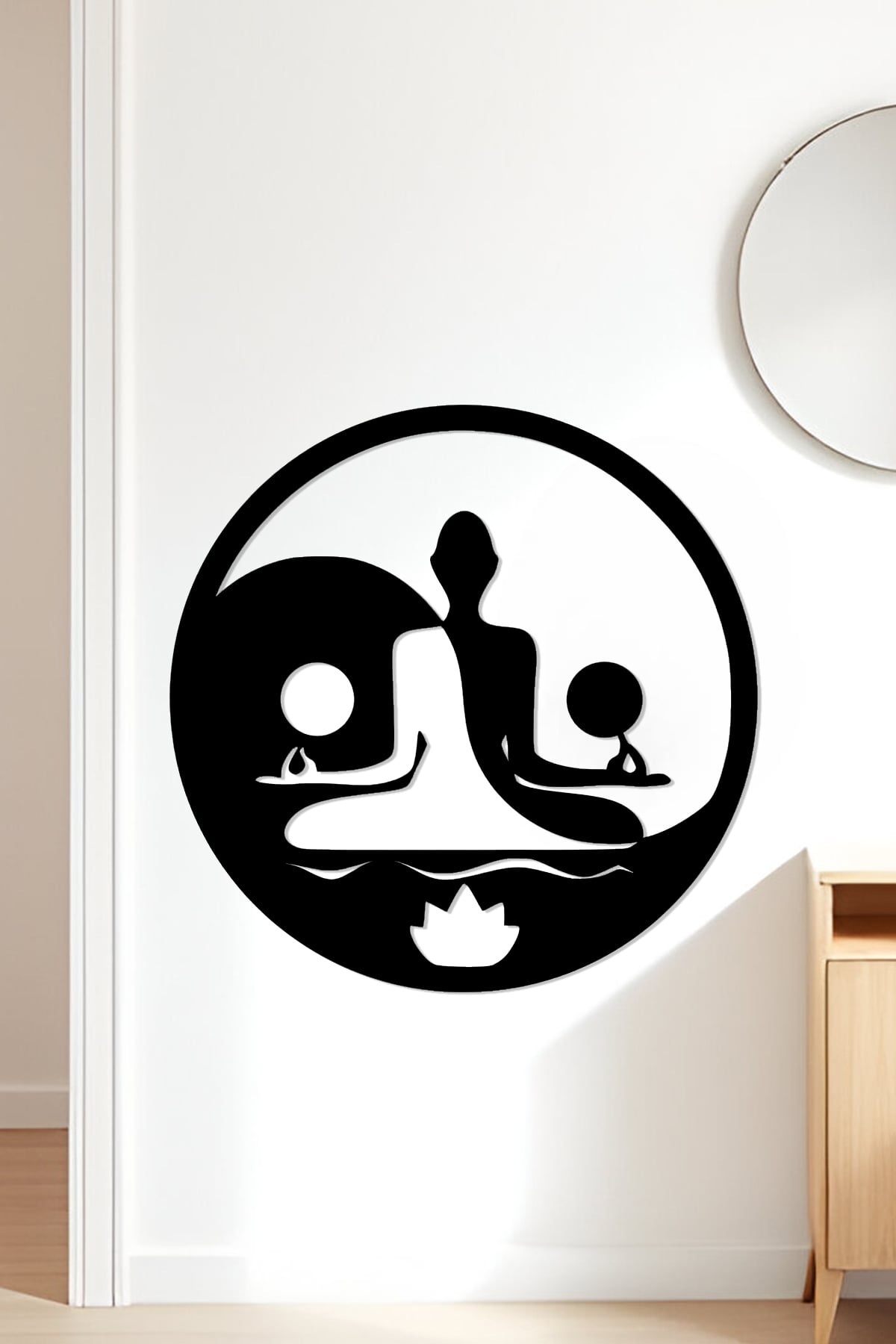 Yoga Wall Art, Wall Decor, Home Decor 3d model