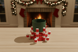 Sugar Cane Candy Planter v1.2 3d model