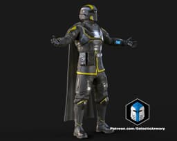 Helldiver 1:6 Scale Figurines - 3D Print Files 3d model