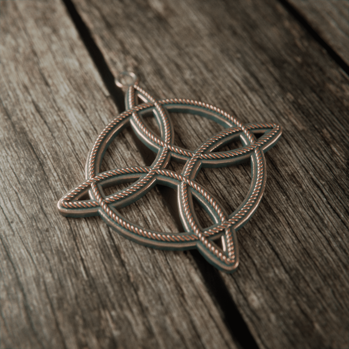 Witch's Knot Pendant V2 3d model