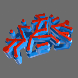 Brain Constellation Maze 3d model