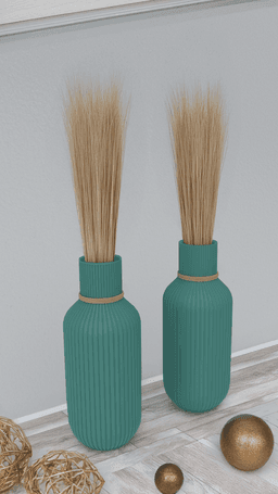 Vertical Patterned Vase 3d model