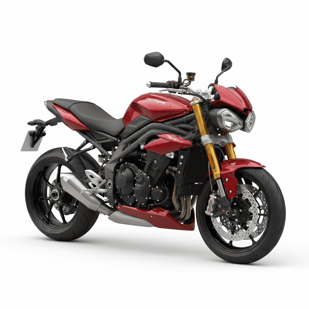 Triumph Speed Triple 1050 Motorcycle 3d model