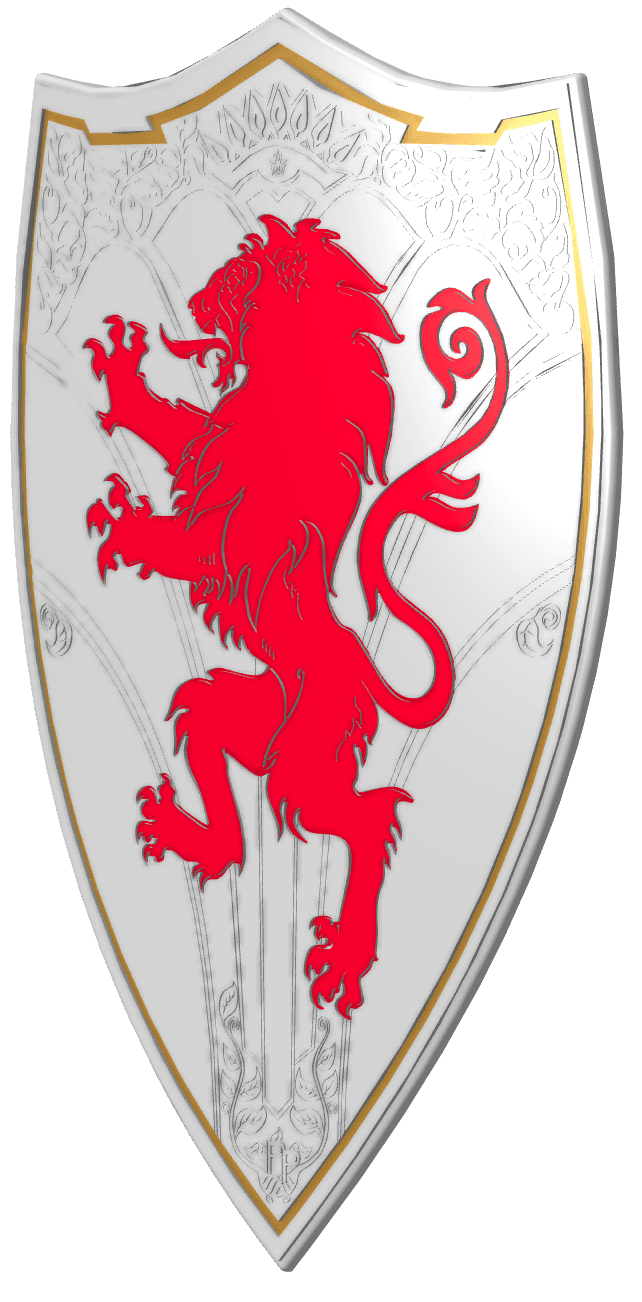Peter Pevensie Shield - Narnia 3d model