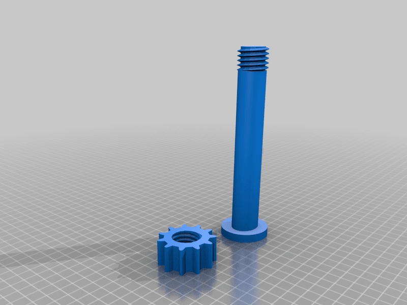 Football filament stand 3d model