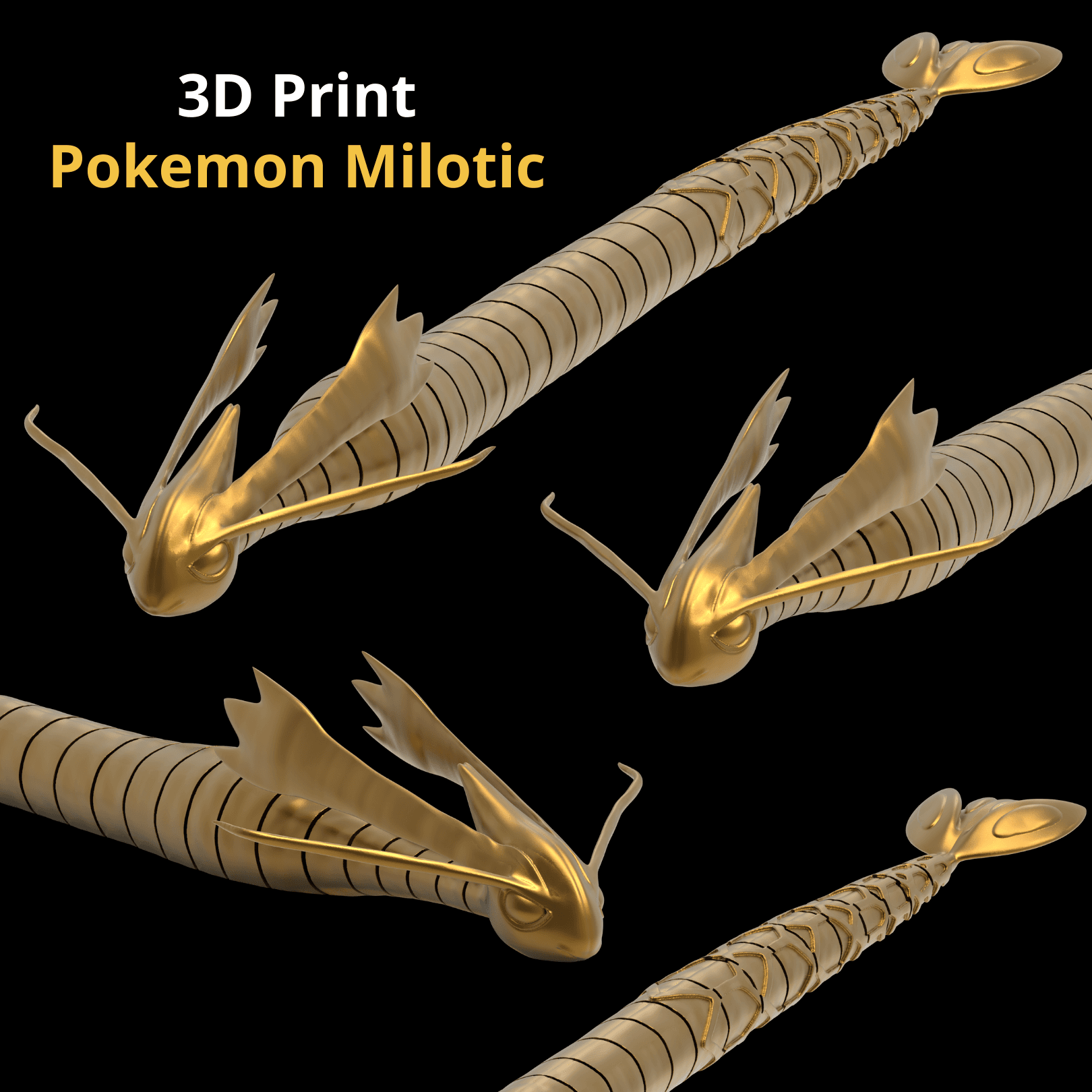 Pokemon Milotic 3d model