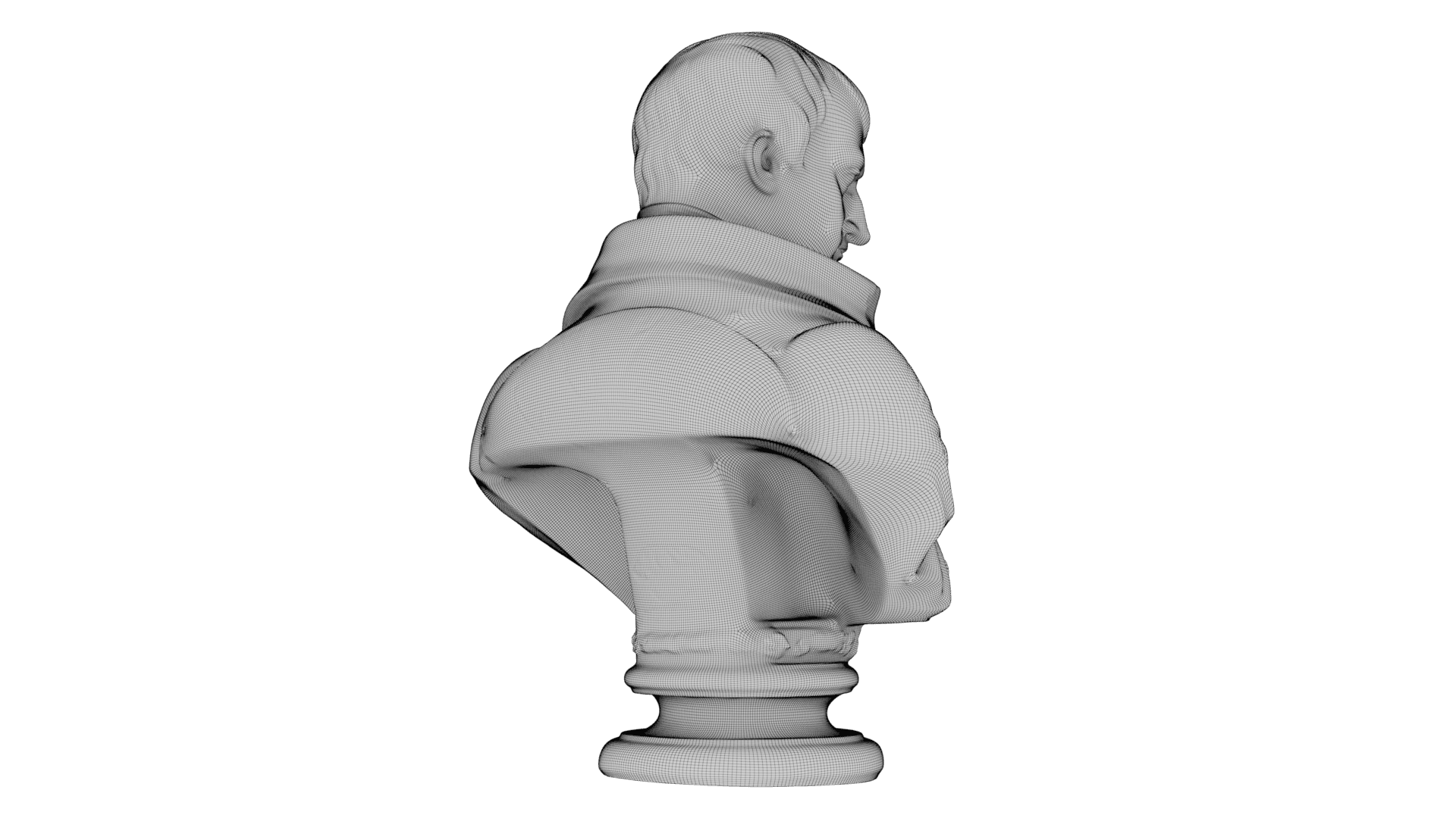 Bust of Napoleon Bonaparte 3d model