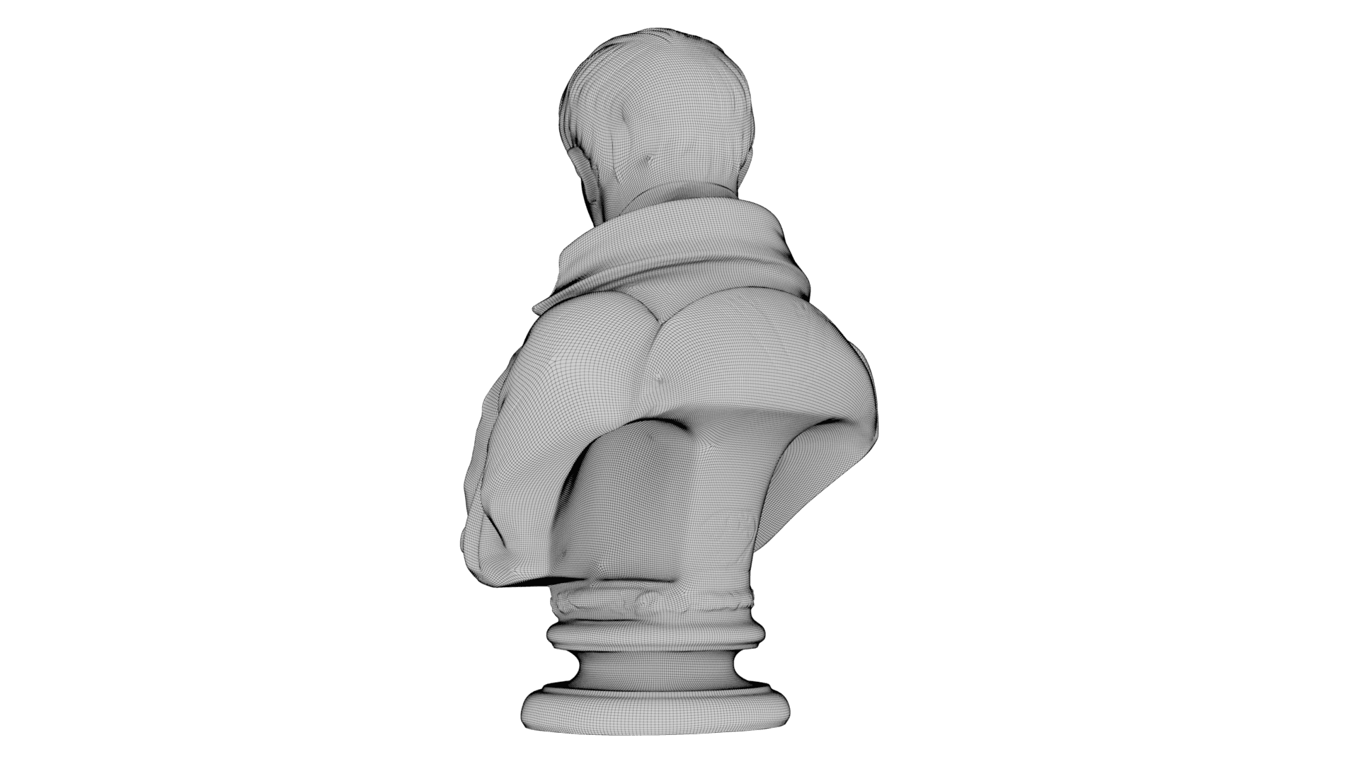 Bust of Napoleon Bonaparte 3d model