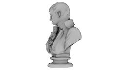 Bust of Napoleon Bonaparte 3d model