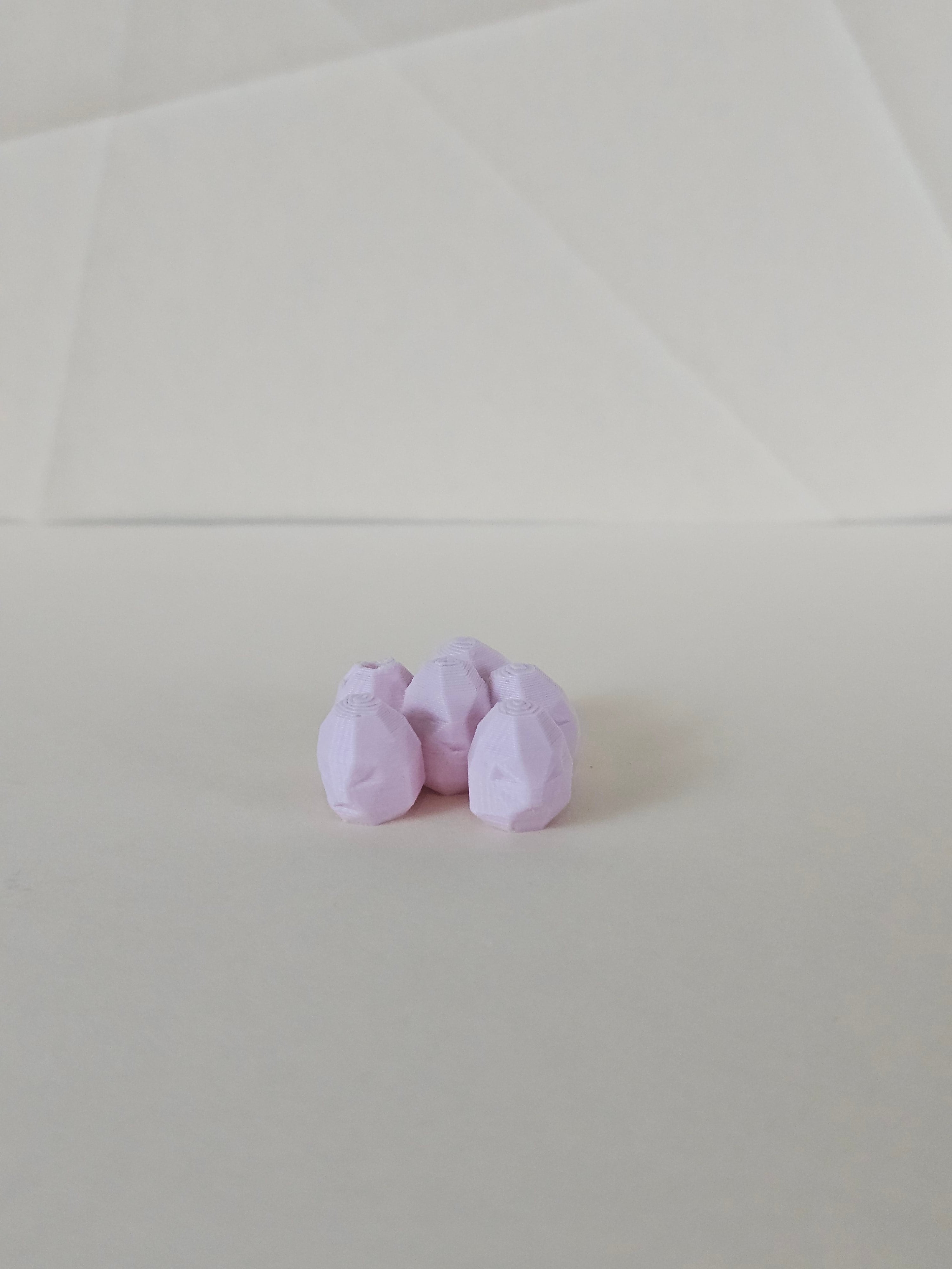 Exeggcute Low Poly Pokemon 3d model