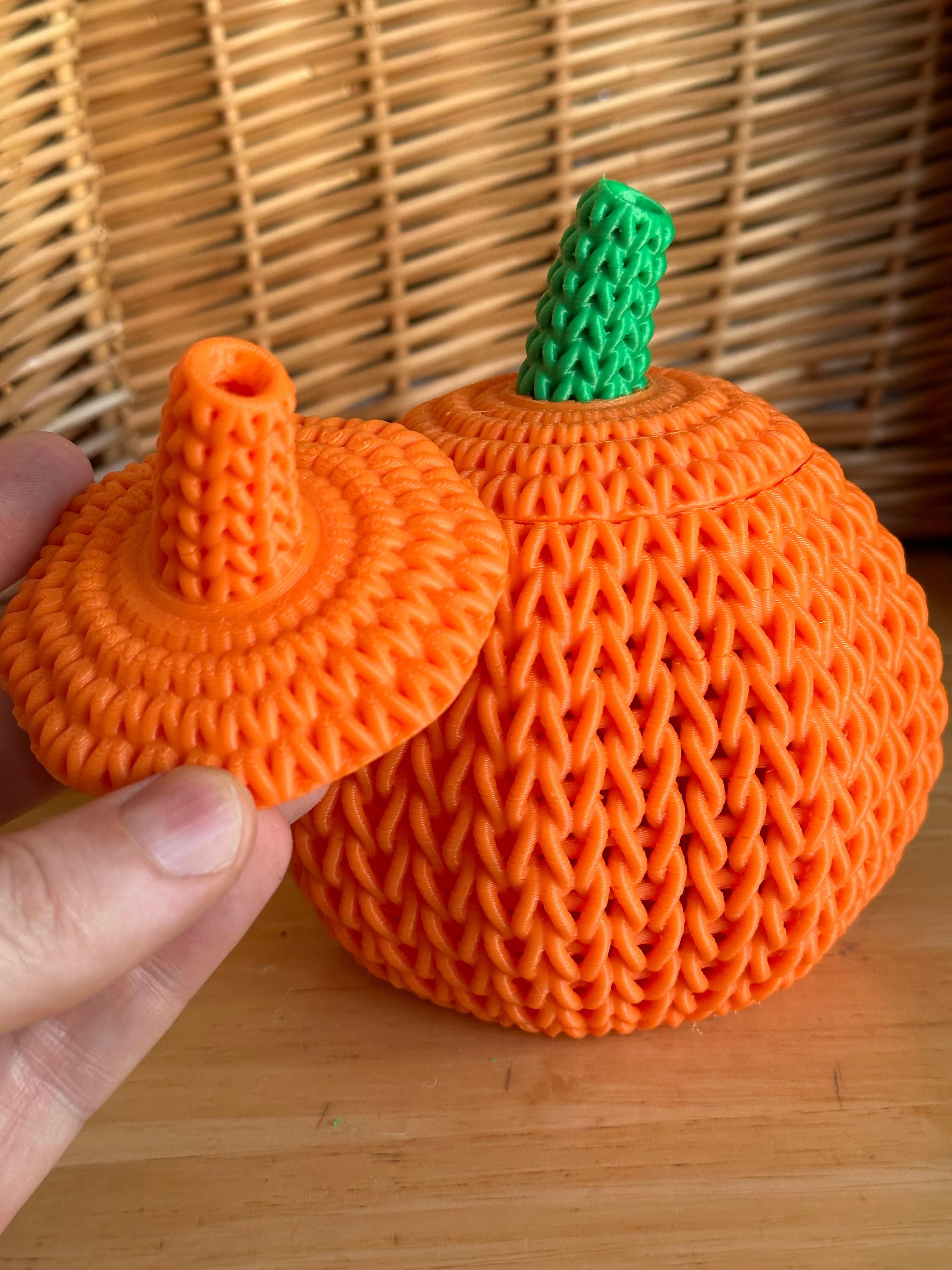 Knitted Pumpkin 3d model