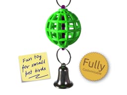 Fully Customizable Bird Toy 3d model
