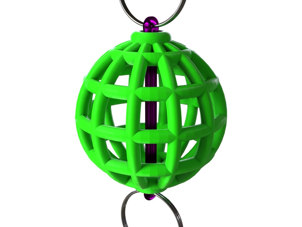 Fully Customizable Bird Toy 3d model