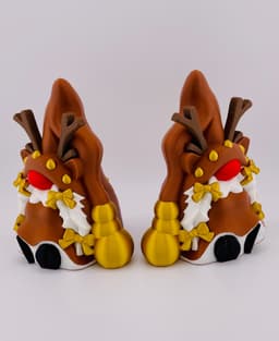 Reindeer Gnome -Girl 3d model
