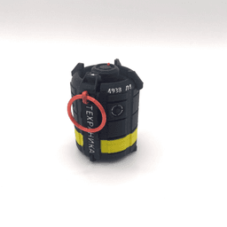 Cyberpunk 2077 Molodets BioHaz Grenade Stl Multicolored 3mf Prop Gadget Cosplay 3d model