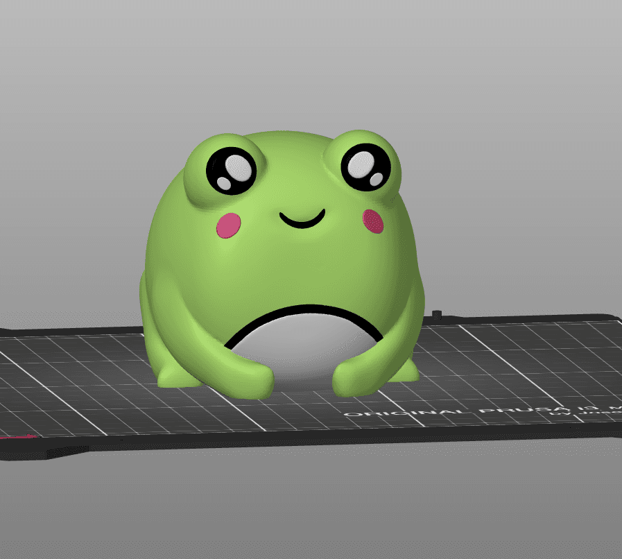 Cute Frog Sculpture "Froggo" 3d model