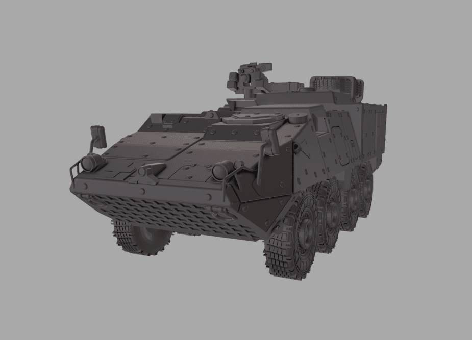 M113 STRYKER AMBULANCE 3d model