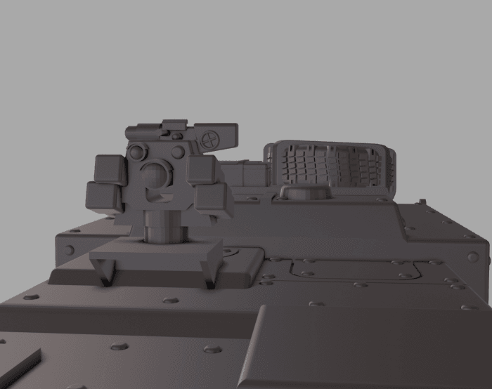M113 STRYKER AMBULANCE 3d model