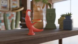 Chili Pepper Jewelry Stand – Spicy Holder for Rings & Trinkets 3d model