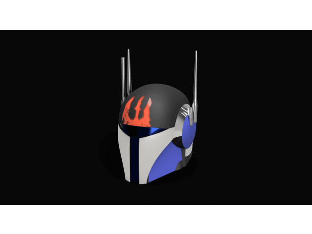 Pre Vizsla Style Helmet 3d model