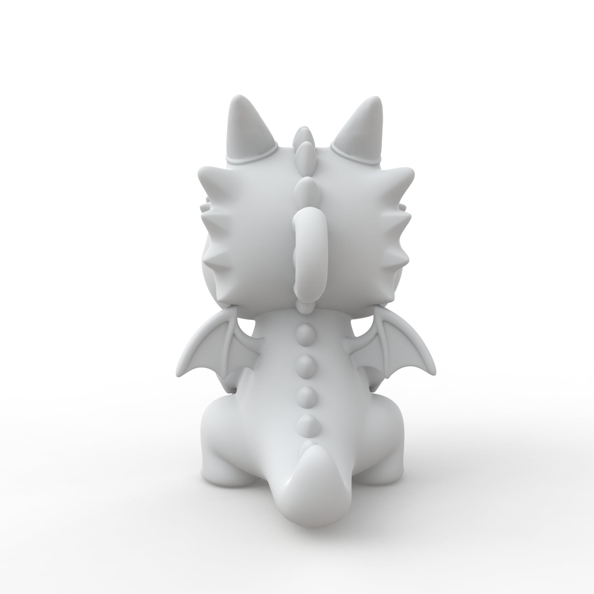 Baby Dragon 3D Model 3d model