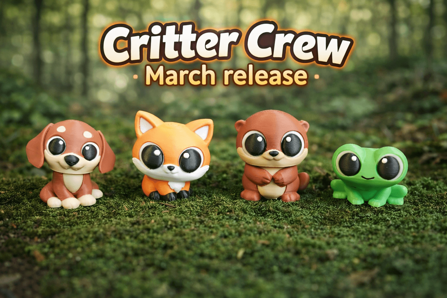 Critter Crew – March Release! 3d model