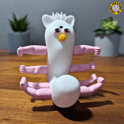 Cursed Long Furby 3d model