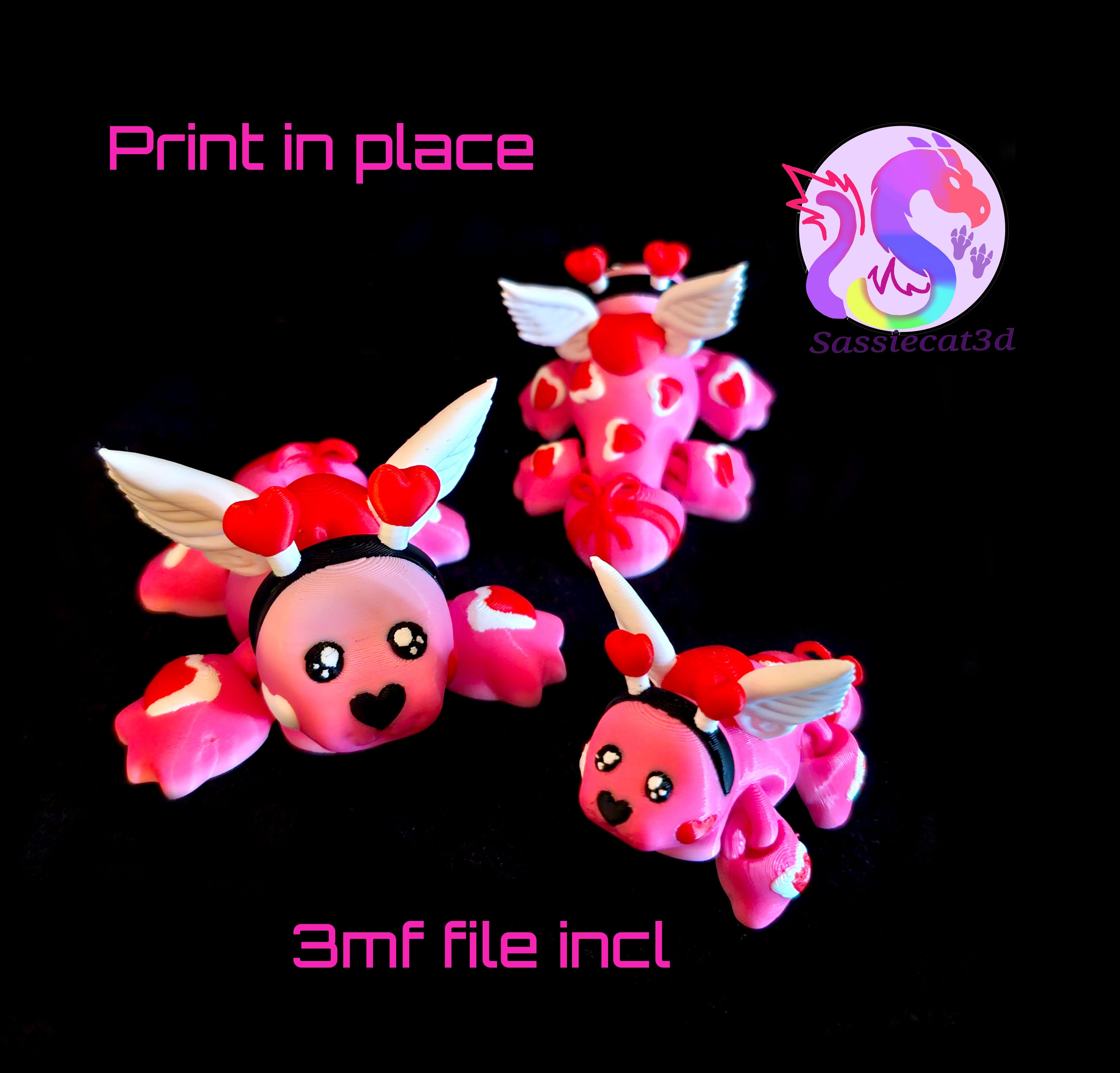 Valentines Bob the baby Seal *Personal Use* 3d model