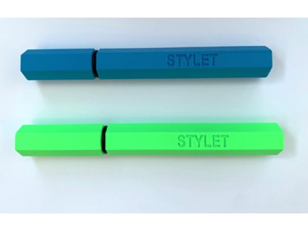 ETUI PROTECTEUR STYLET APPLE pencil v1 et v2 3d model